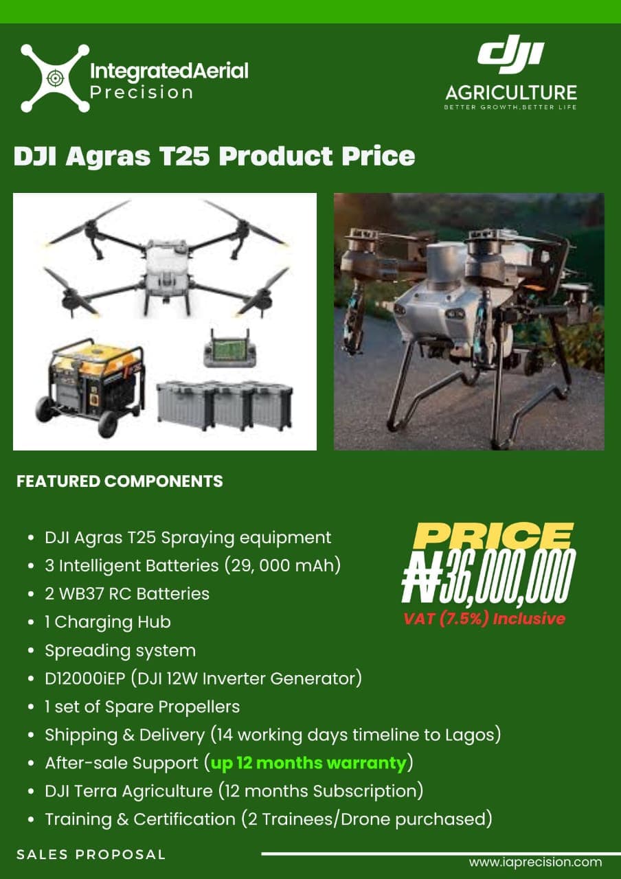 DJI Agras T25 Offer