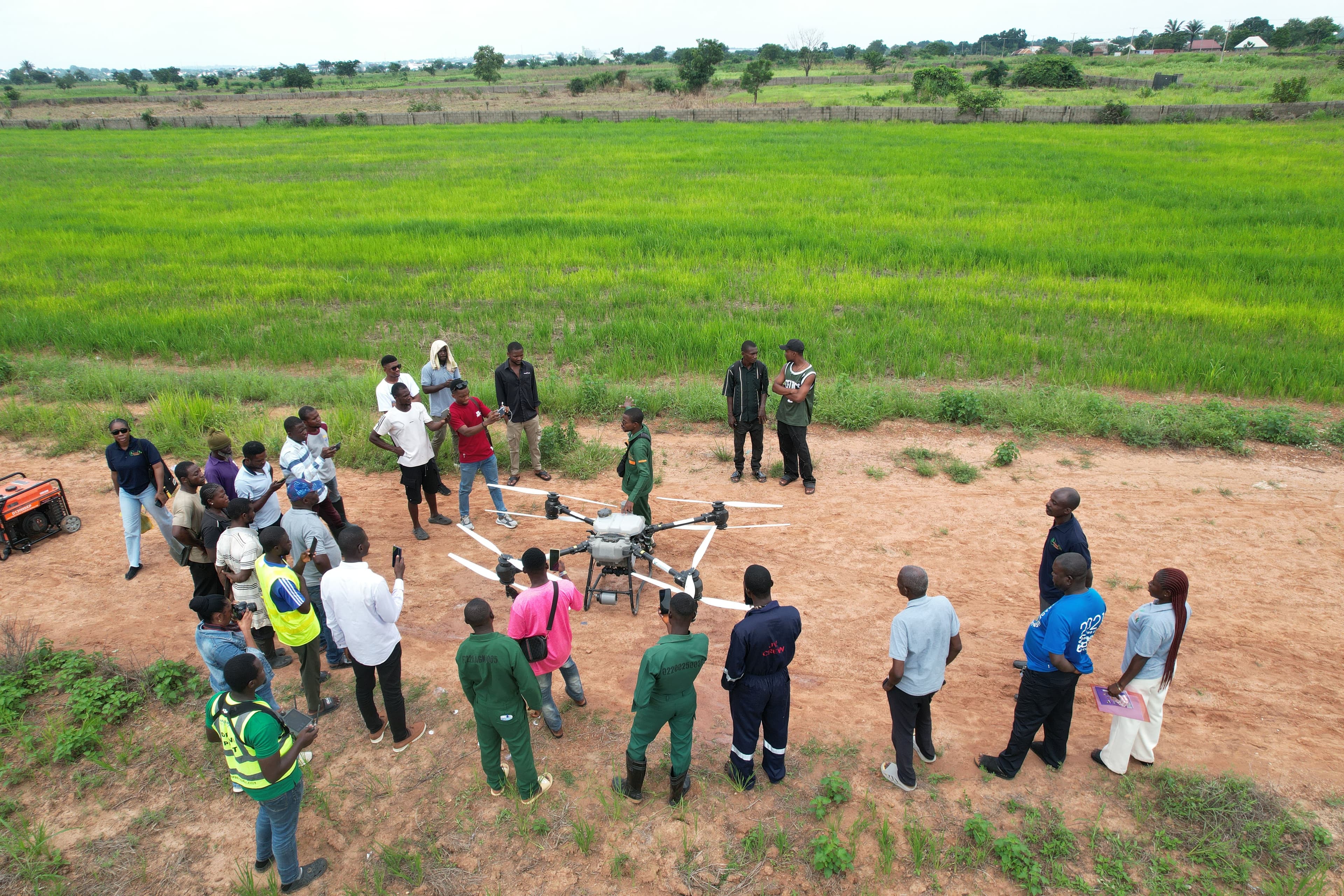 Preflight instructions to farmers