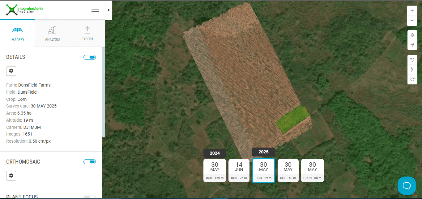 The Orthomosaic Image